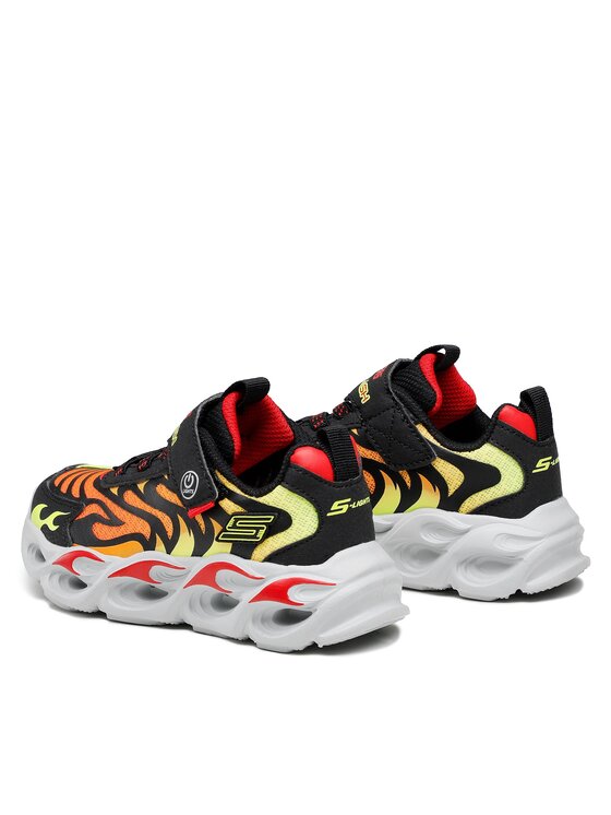 Skechers Sneakers Skechers Thermo Flash 400106L/BKRD Portocaliu