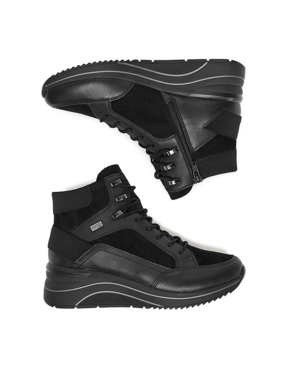 Remonte Šnurovacia obuv Remonte D0T79-00 Čierna