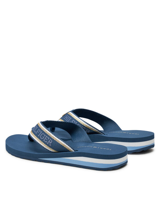 Tommy Hilfiger Japonke Tommy Hilfiger Im Hilfiger Beach Sandal FW0FW08015 Modra