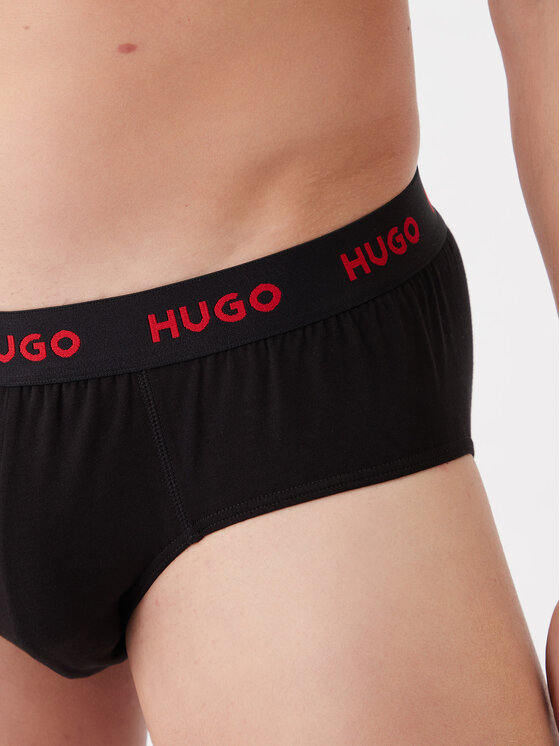 HUGO HUGO Conjunto de slips Hipbrief Triple 50532570 Negro