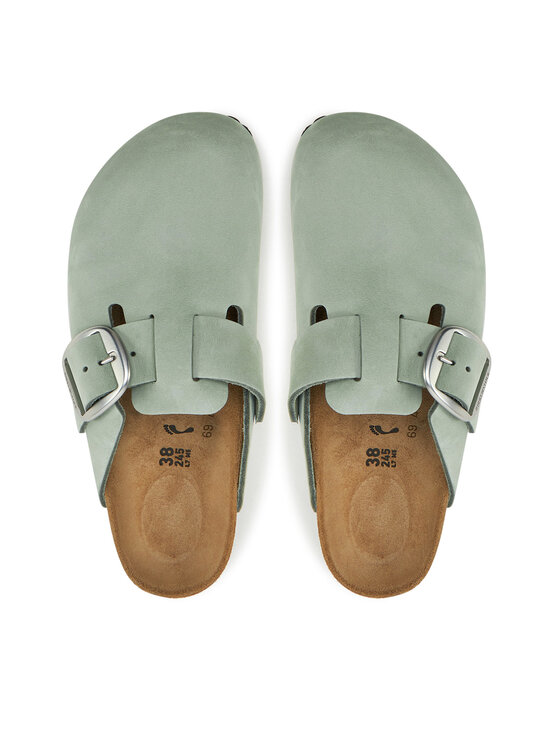 Birkenstock Iešļūcenes Birkenstock Boston Big Buckle 1029303 Zaļš