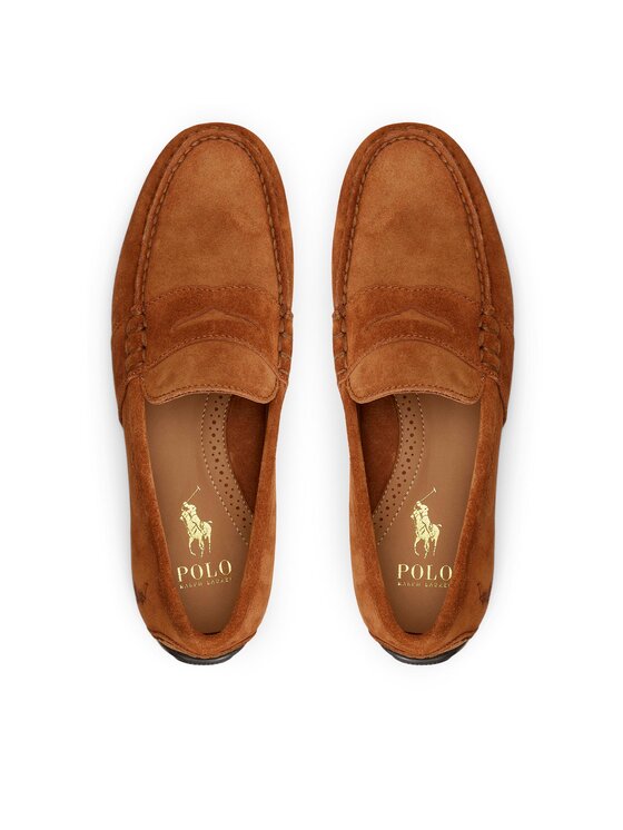 Polo Ralph Lauren Mokasíny Polo Ralph Lauren Reynold 803893741003 Hnědá