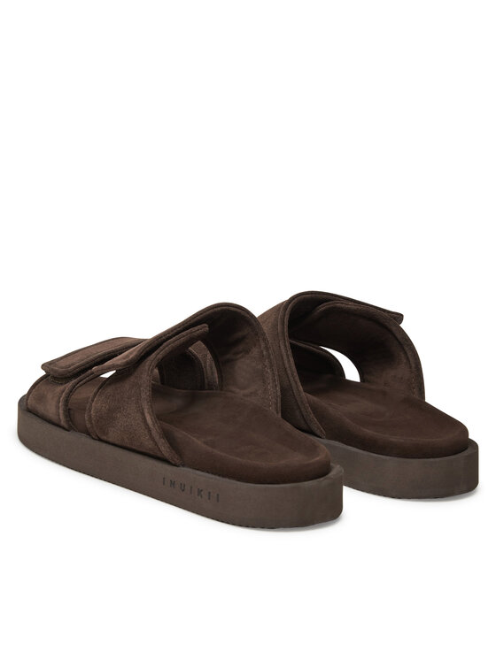 Inuikii Шльопанці Inuikii Suede Double Band 50102-510 Коричневий