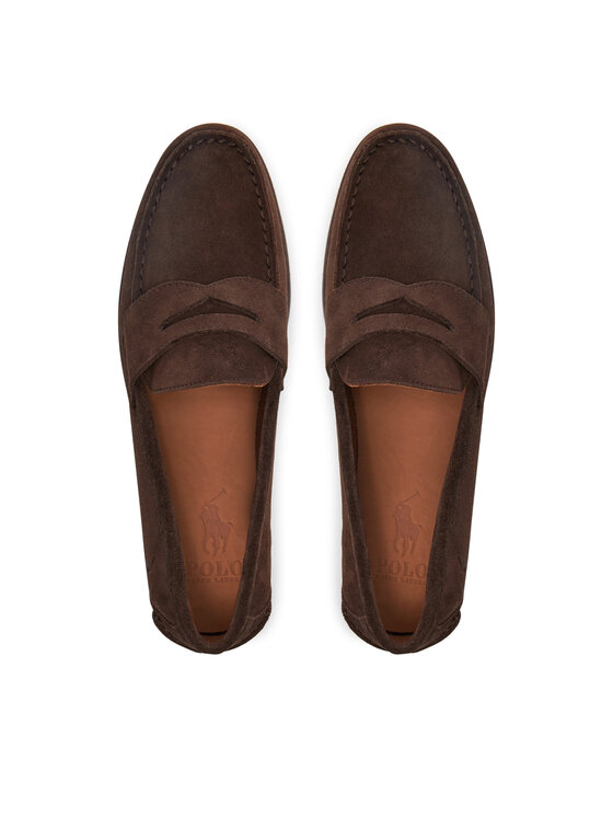 Polo Ralph Lauren Mokasíny Polo Ralph Lauren 803945281001 Hnědá