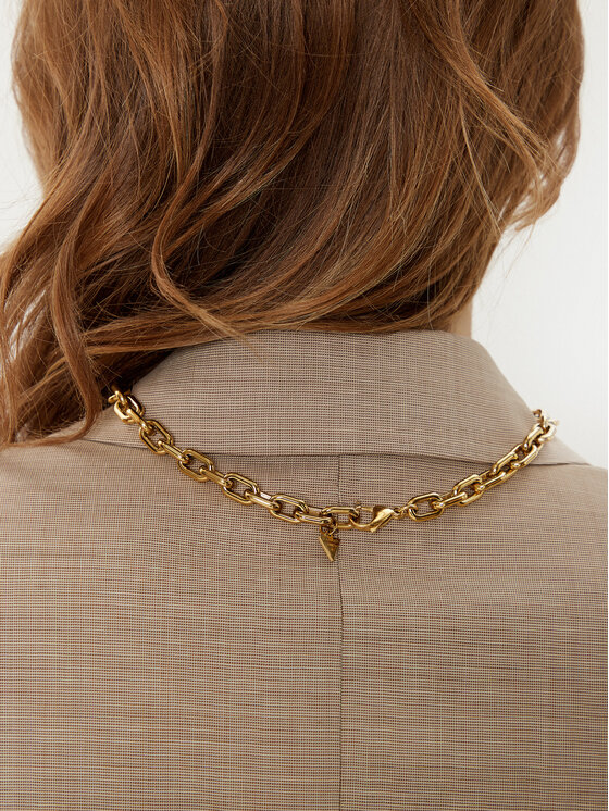 Guess Naszyjnik Guess JUBN05 015JW Złoty