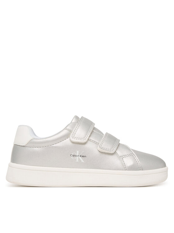 Calvin Klein Superge Calvin Klein Low Cut Velcro V1A9-83205-0376 S Srebrna