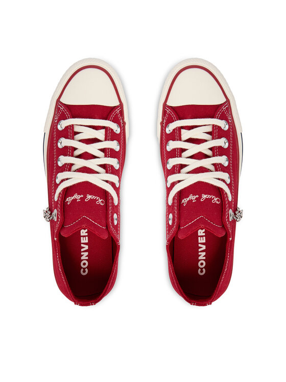 Converse Кеди Converse Chuck Taylor All Star Hearts A19057C Червоний