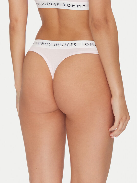 Tommy Hilfiger Tommy Hilfiger Tanga UW0UW06039 Rózsaszín