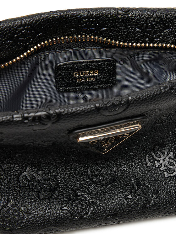Guess Kozmetická taštička Guess Helina Travel TWDP96 40005 Čierna