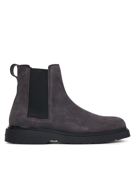 Calvin Klein Ghete Jodhpur Calvin Klein Combat Ess Chelsea Boot Su YM0YM01372 Maro închis