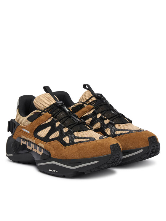 Polo Ralph Lauren Sneakersy Polo Ralph Lauren Advntr 400 809P15676003 Svetlo hnedá