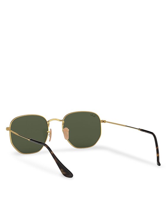 Ray-Ban Сонцезахисні окуляри Ray-Ban Hexagonal 0RB3548N 001 Золотий