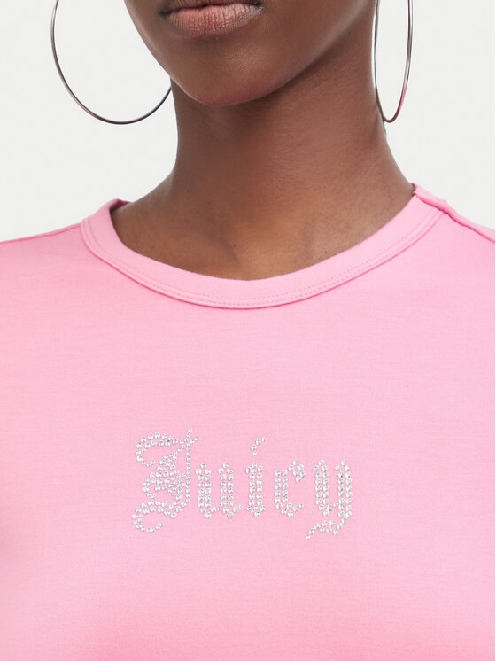 Juicy Couture Juicy Couture Camiseta JCWCT226326 Rosa Slim Fit