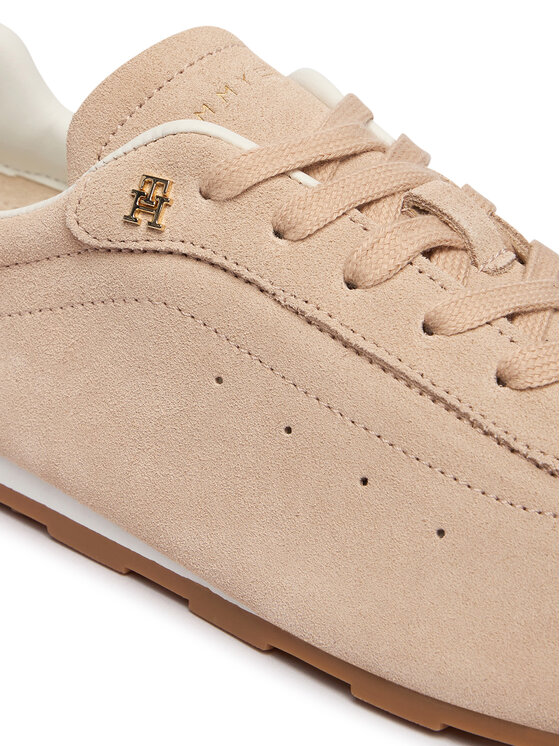 Tommy Hilfiger Tenisice Tommy Hilfiger Th Bella Low Runner Suede FW0FW09189 Ružičasta