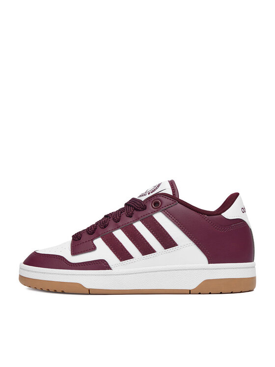 adidas Sneakersy adidas WB-RAPID COURT LOW J Bordowy