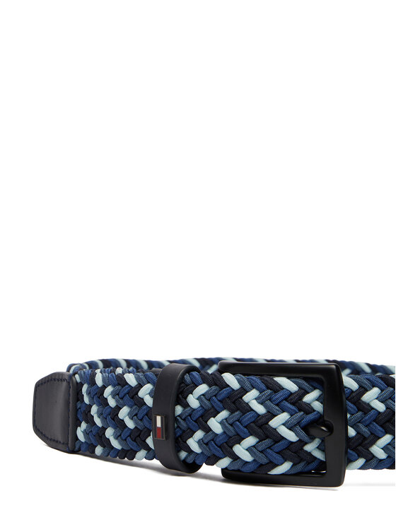 Tommy Hilfiger Pasek Męski Tommy Hilfiger AM0AM14278 Granatowy