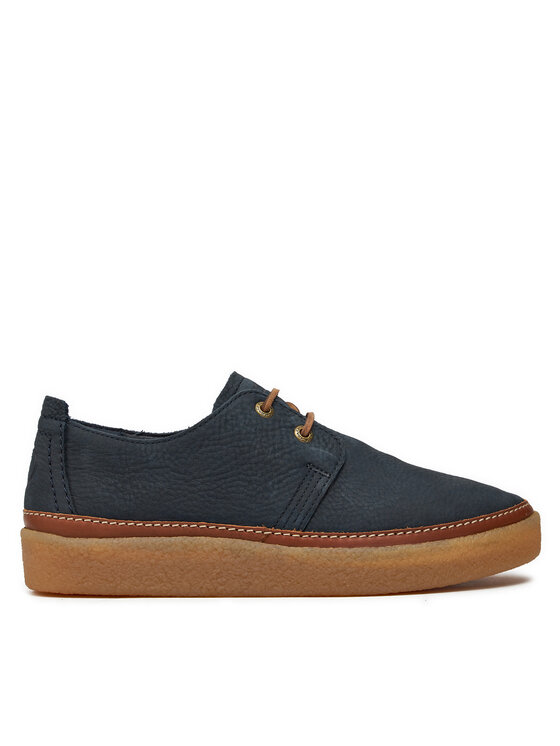 Clarks Nizki čevlji Clarks Clarkwood Low 26176867 Mornarsko modra