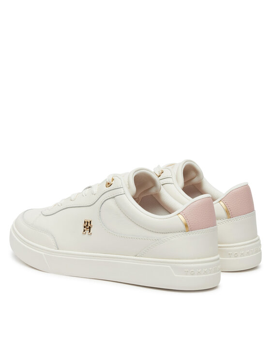 Tommy Hilfiger Tenisice Tommy Hilfiger Essential Chic Court Sneaker FW0FW08322 Bijela