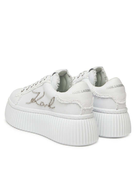 KARL LAGERFELD Sneakersy KARL LAGERFELD KL42372S Biały