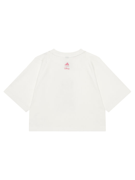 adidas adidas Футболка Disney Minnie Mouse JL9191 Білий Loose Fit