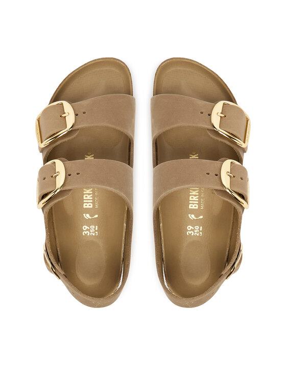 Birkenstock Босоніжки Birkenstock Milano Big Buckle Hex 1031782 Коричневий
