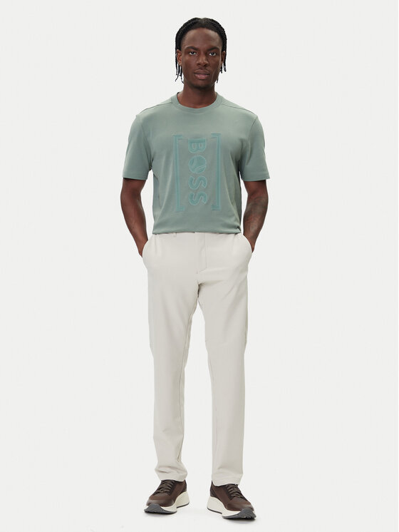 BOSS BOSS Camiseta Iconic TL 50543905 Verde Relaxed Fit