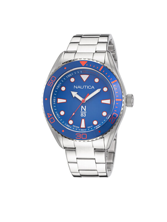 Nautica Годинник Nautica NAPFWS221 Срібний