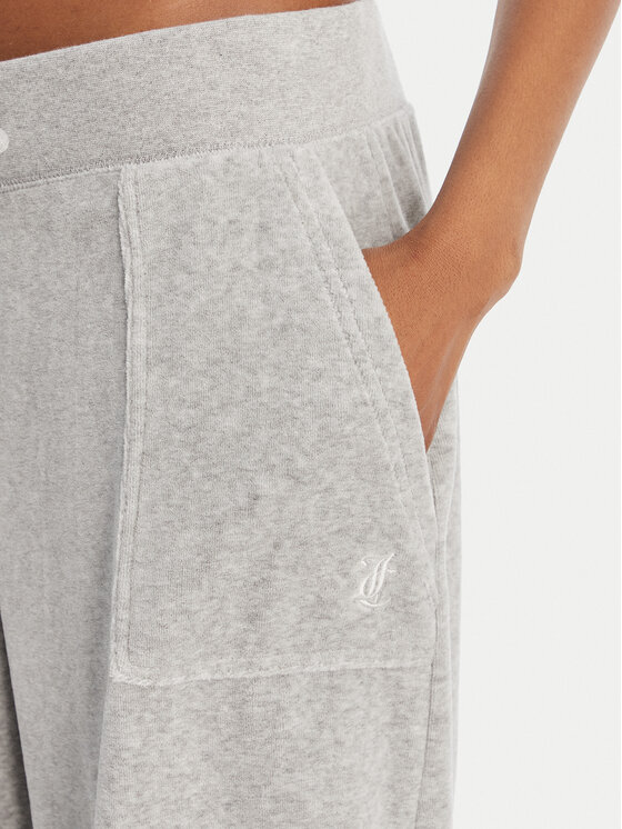 Juicy Couture Juicy Couture Jogginghose Yuka JCBBJ225803 Grau Wide Leg