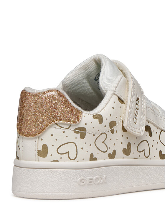 Geox Sneakersy Geox B Eclyper Girl B455MA 0BCKC C1R2L Biały