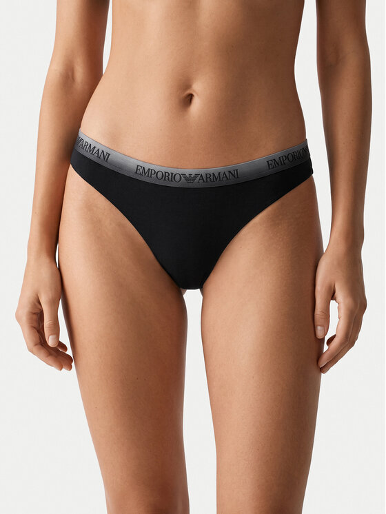 Emporio Armani Underwear Emporio Armani Underwear Komplet tangic﻿ EW000402 AF25572 UC001 Črna