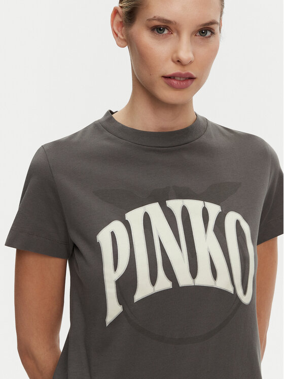 PINKO PINKO Футболка 101752 A2CT I63 Сірий Regular Fit