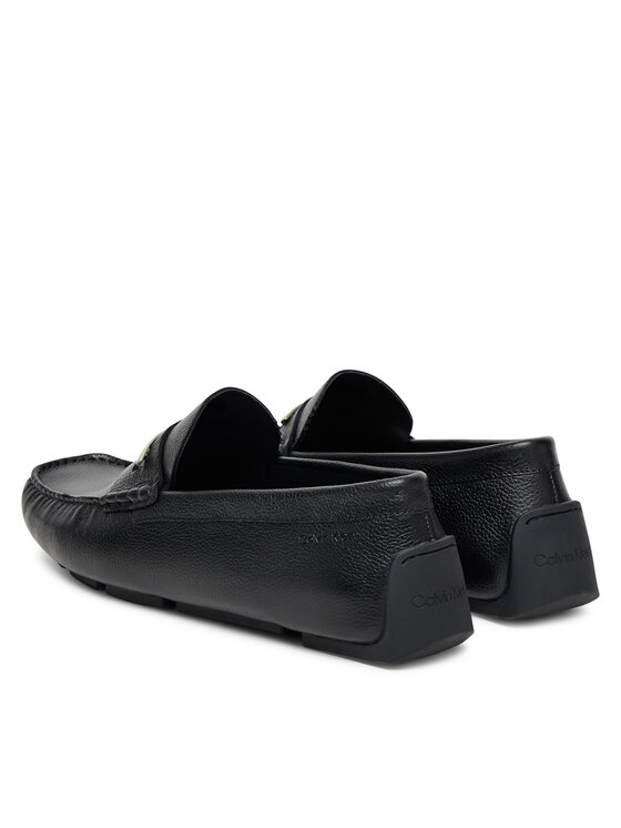 Calvin Klein Mocassini Calvin Klein Driver Hrdw Lth HM0HM01980 Nero