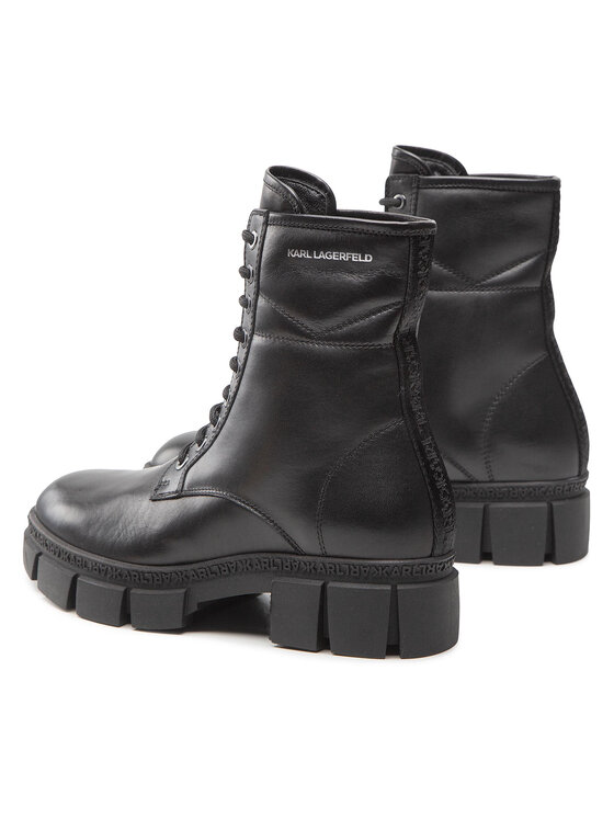 KARL LAGERFELD Черевики KARL LAGERFELD KL43250 Чорний