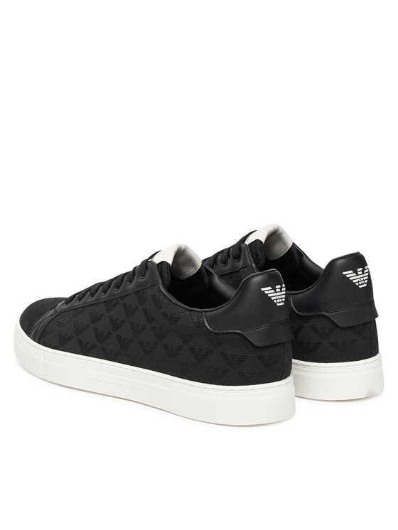 Emporio Armani Сникърси Emporio Armani EM003843 AF20003 MC012 Черен
