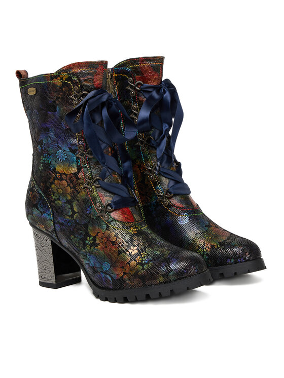 Laura Vita Členková obuv Laura Vita Kateo 07 Čierna