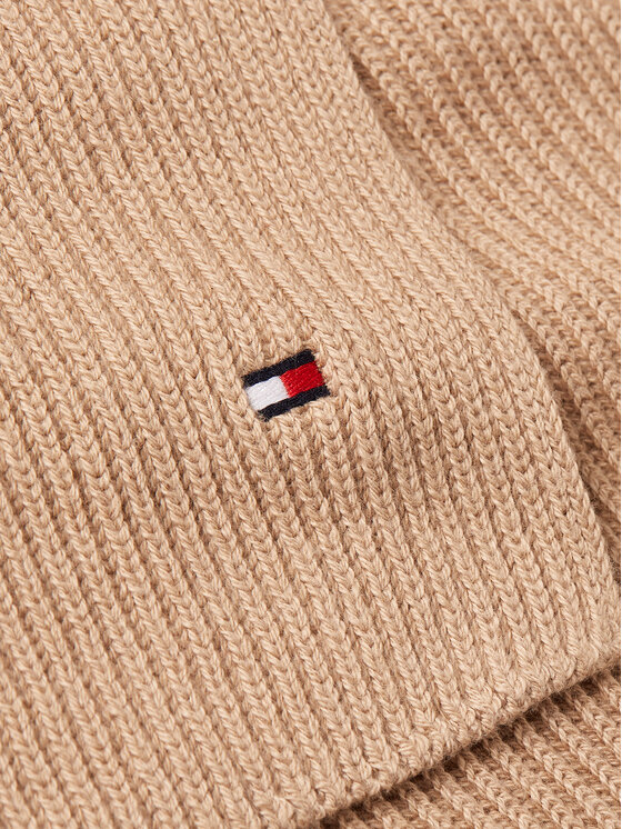 Tommy Hilfiger Šallīte Tommy Hilfiger Flag AM0AM12847 Bēšs