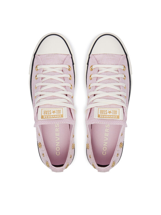 Converse Кеди Converse Chuck Taylor All Star Lift Platform Heathered Glam​ A17595C Рожевий