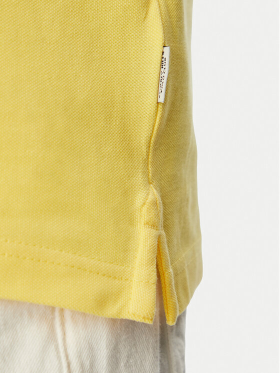 Beverly Hills Polo Club Beverly Hills Polo Club Поло P-SS26M-P42560_BBU Жовтий Regular Fit
