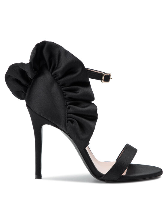 MSGM Босоніжки MSGM Rouched Sandal 2642MDS4078 770 99 Чорний