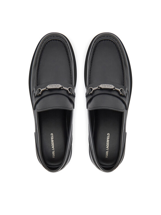 KARL LAGERFELD Мокасини KARL LAGERFELD Kingston KL12215 Чорний