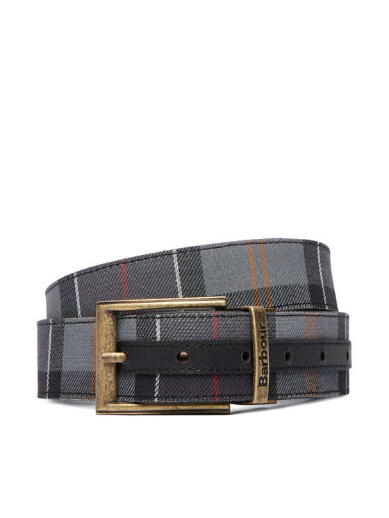Barbour Muški remen Barbour Tartan MAC0364BK11 Crna