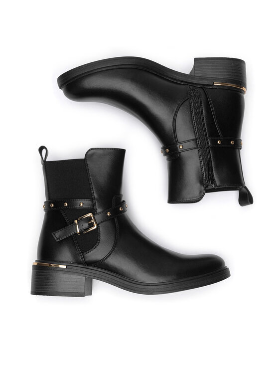 Jenny Fairy Členková obuv Jenny Fairy WS5122-19 Čierna