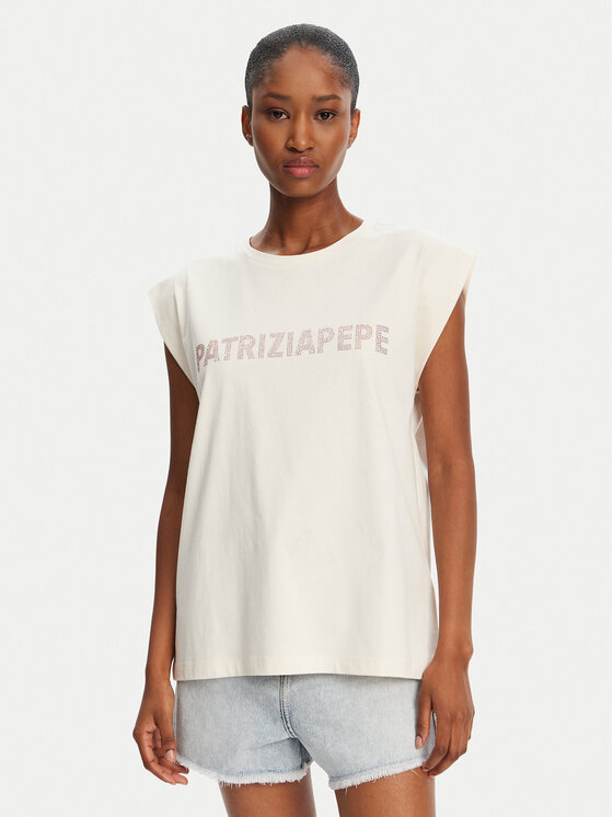 Patrizia Pepe Patrizia Pepe Футболка 2M4418/J295-B823 Бежевий Regular Fit