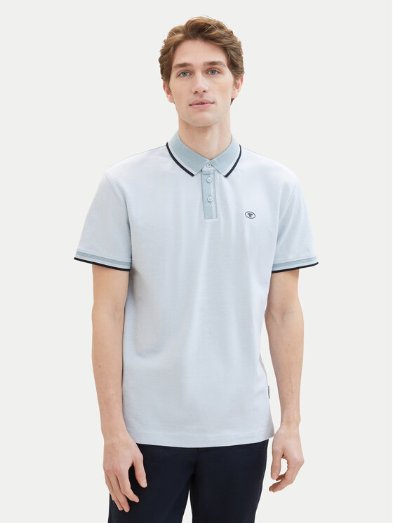 Tom Tailor Tom Tailor Polo marškinėliai 1040822 Žydra Regular Fit