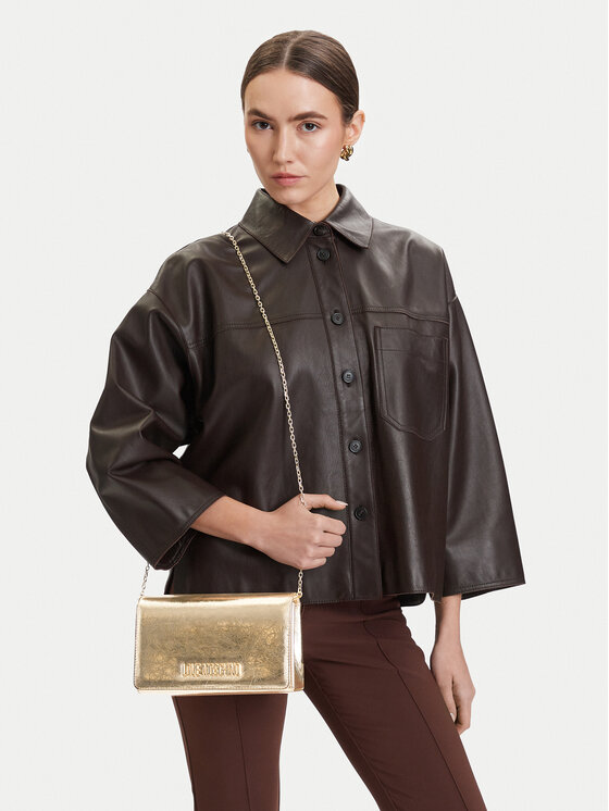 LOVE MOSCHINO Torbica LOVE MOSCHINO JC4345PP0OKQ0900 Zlatna