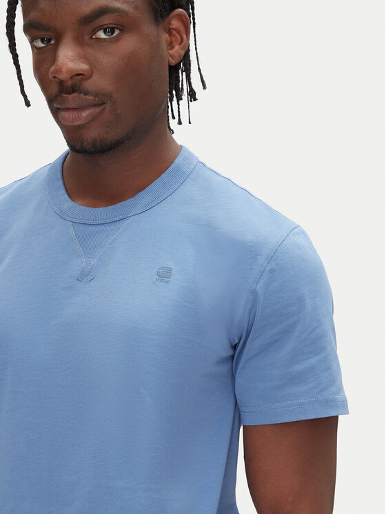 G-STAR G-Star Raw Футболка Nifous D24449-336 Блакитний Regular Fit