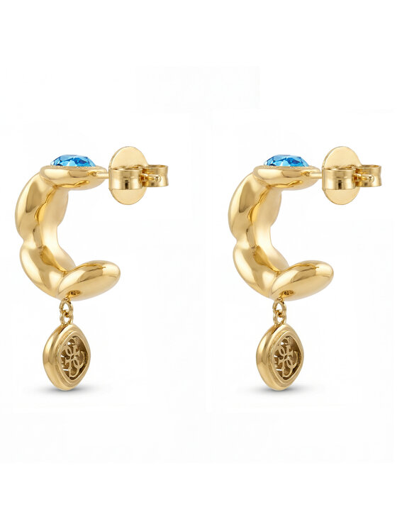 Guess Auskarai Guess JUBE05 571JW Auksinė