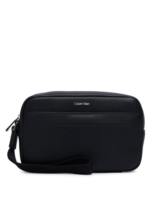 Calvin Klein Τσαντάκι Calvin Klein Raised Pouch W/ Handle LV04D1277G Μαύρο