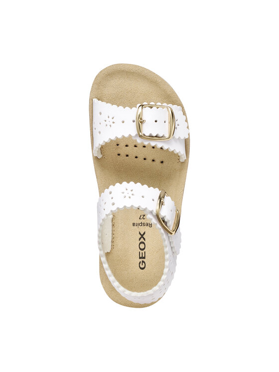 Geox Sandály Geox J Sandal Costarei Gi J65EAA 000BC C1000 D Bílá