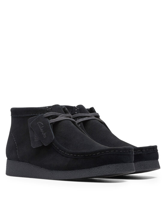 Clarks Черевики Clarks Wallabee Evo Bt 26172823 Чорний